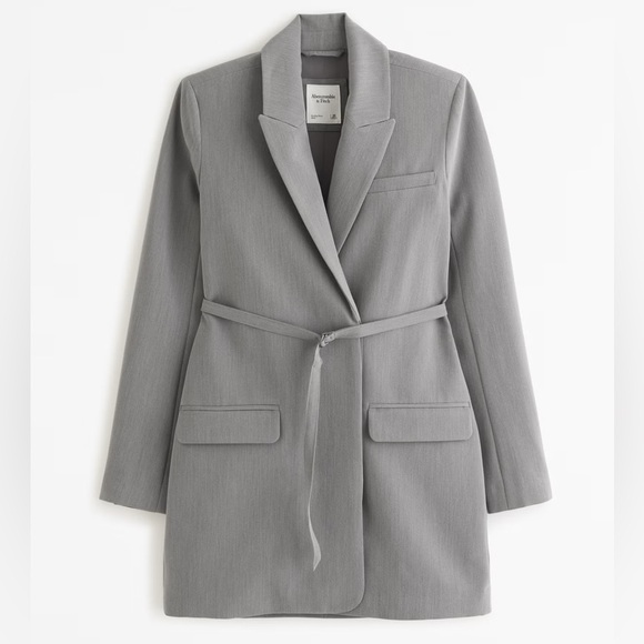 Side-Tie Blazer Mini Dress - Picture 1 of 3